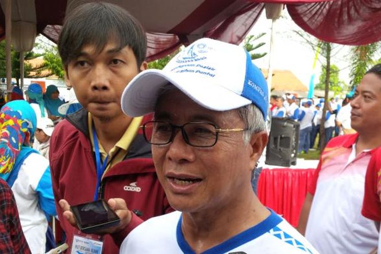 Direktur Utama Pertamina, Dwi Soetjipto di Cilacap, Jawa Tengah, Sabtu (10/12/2016).