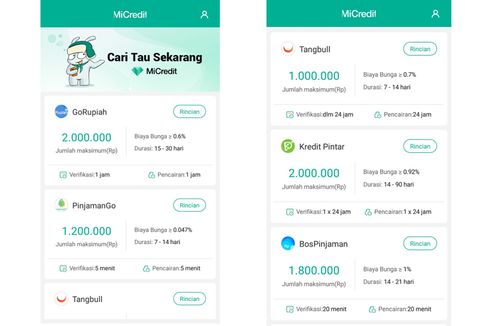 Layanan Peminjaman Uang Xiaomi Mi Credit Hadir di Indonesia