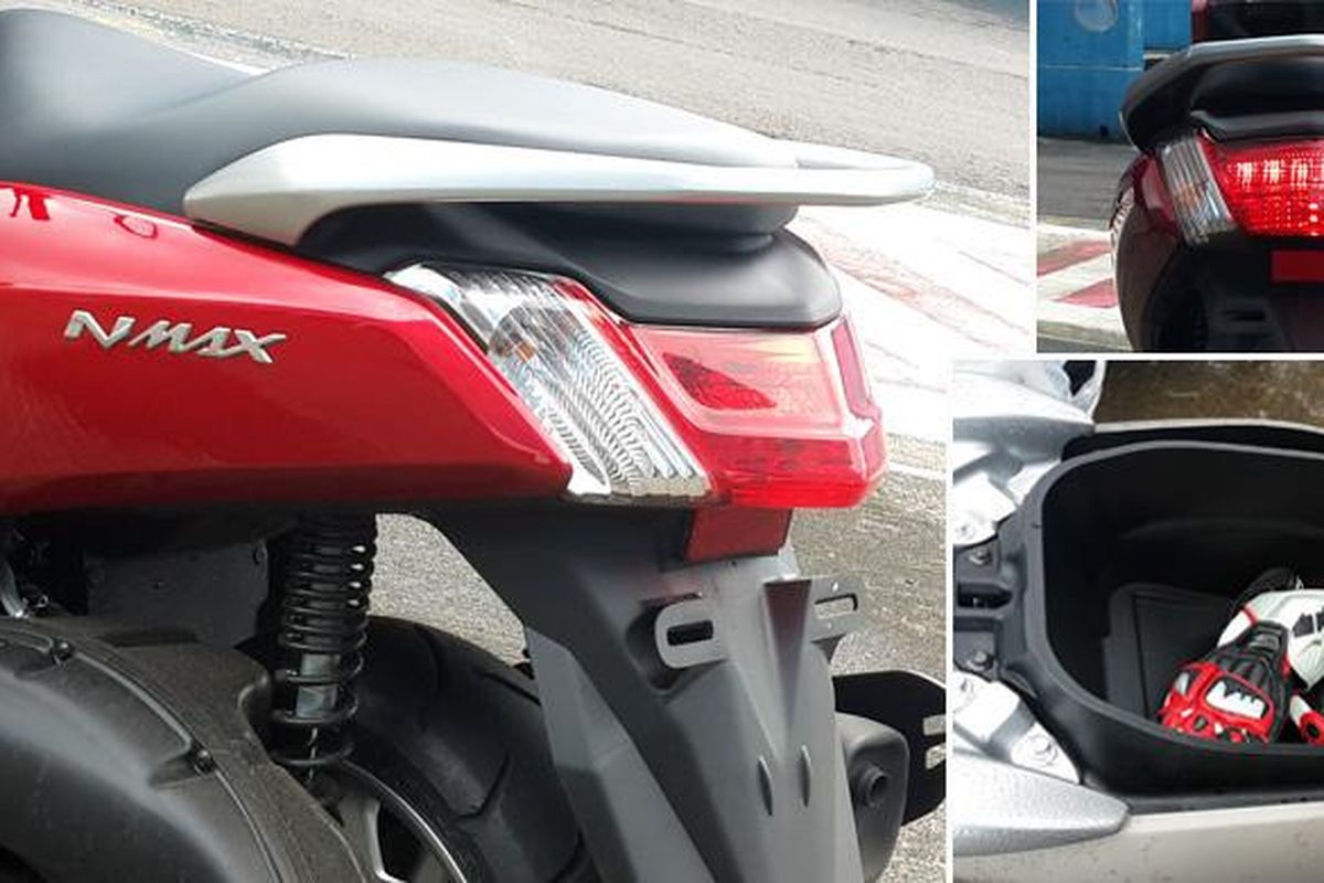 Sebagian detail Yamaha NMAX.