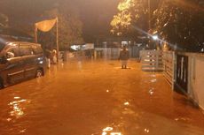 Sungai Citanduy Meluap, Ponpes Suryalaya Tasikmalaya Terendam Banjir