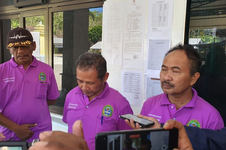 Panewu Girisubo, Kabupaten Gunungkidul, DI Yogyakarta Slamet Winarno saat dikonfirmasi wartawan perihal kasus keracunan massal di Kalurahan Jerukwudel, Jumat (22/9/2023).