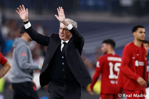 Real Madrid Taklukkan Liverpool, Ancelotti Sejajar Vicente del Bosque di Pentas Liga Champions