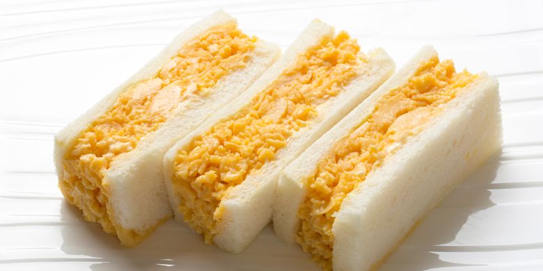 Resep Sandwich Telur Ala Jepang Menu Sarapan Simple 2 Bahan