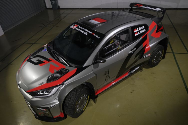GR Yaris Rally2, mobil reli terbaru yang menjadi andalan dalam menghadapi persaingan sengit di Kejuaraan Nasional (Kejurnas) Rally dan Sprint Rally 2025. 
