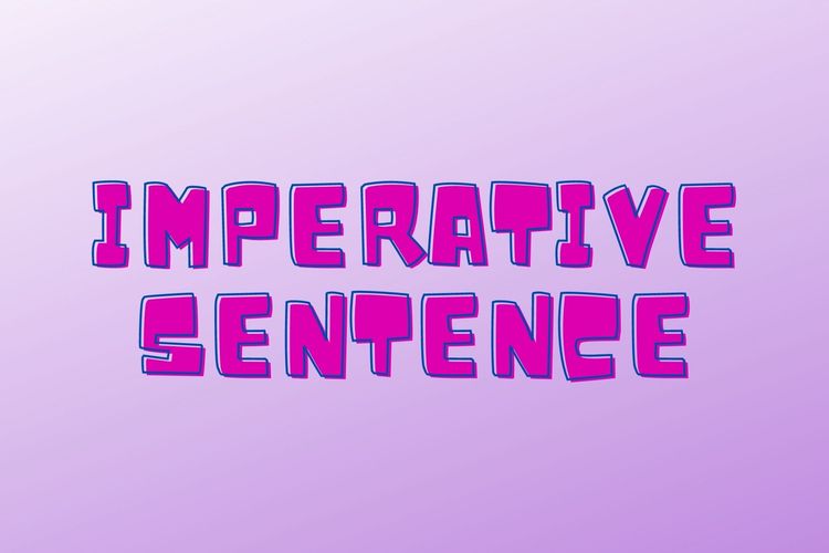 Imperative sentence