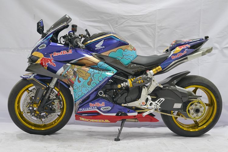 Modifikasi Honda CBR250RR juara nasional HMC 2021