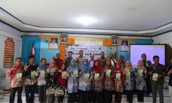 Dorong Edukasi Hidup Berdampingan, Guru SD Kabupaten OKI Dilatih Buku Ajar Gajah Sumatera