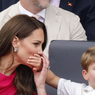 Ketika Pangeran Louis Tutup Mulut Kate Middleton di Platinum Jubilee...
