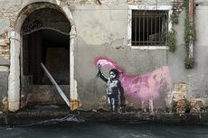 Banksy Gugah Pandangan Soal Pengungsi Global Lewat Mural
