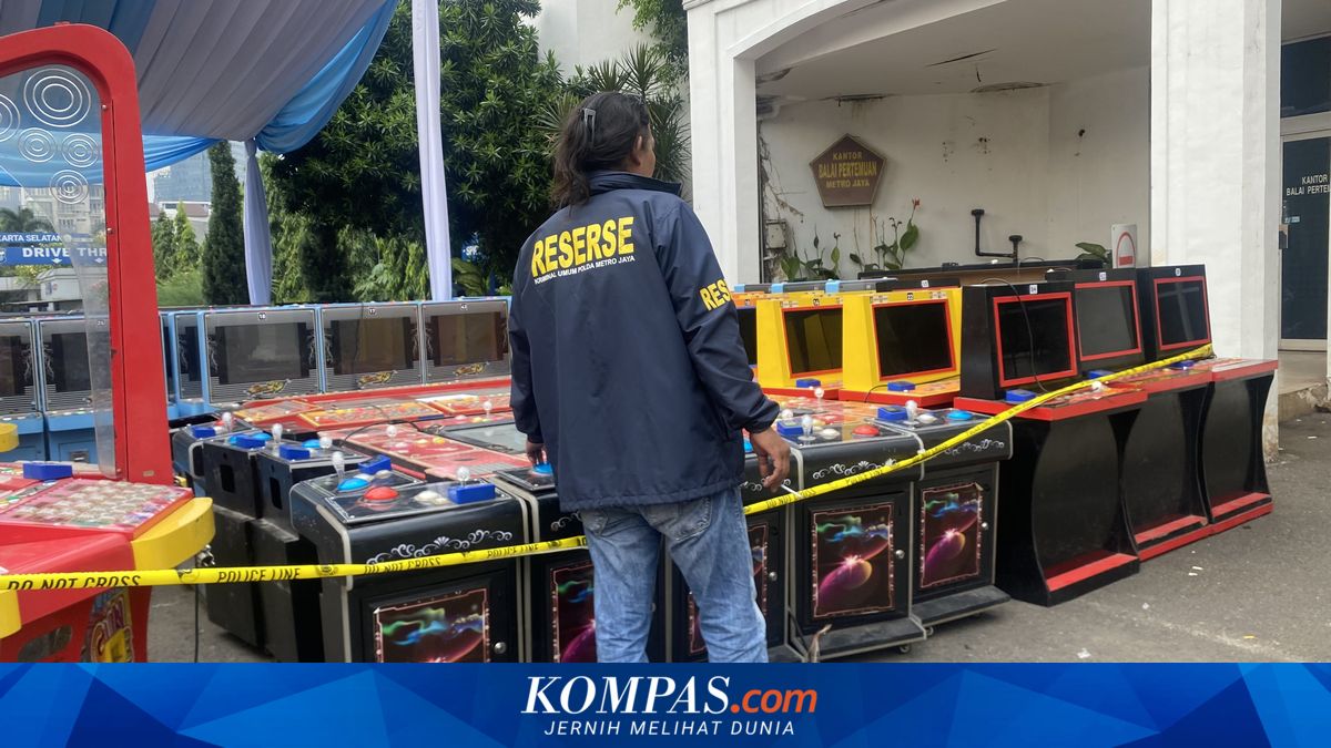 Penampakan 139 Mesin Game Judol yang Disita Polisi: Ada Slot hingga Roulette