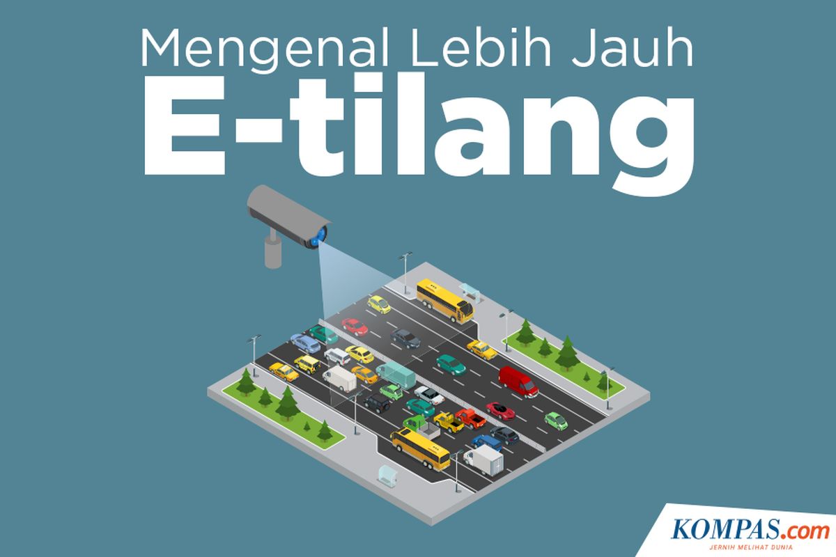 INFOGRAFIK mengenai e-tilang