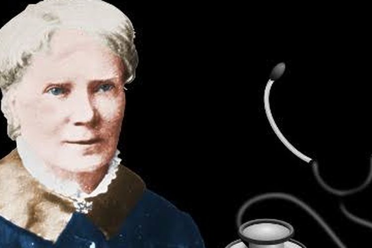 Elizabeth Blackwell, dokter perempuan pertama.