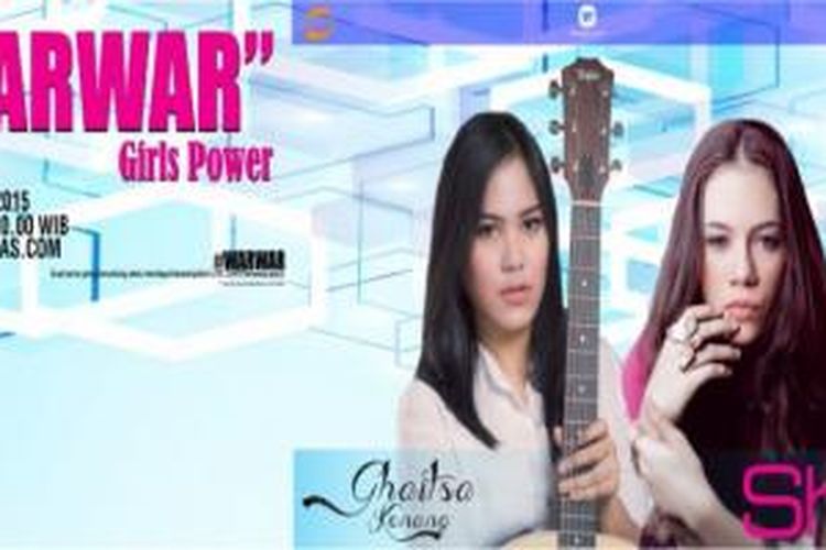 WarWar episode 'Girls Power' menampilkan Shae dan Ghaitsa Kenang, Rabu (10/6/2015).