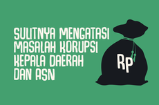 INFOGRAFIK: Sulitnya Atasi Masalah Korupsi ASN dan Kepala Daerah