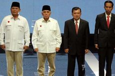 Survei Charta Politika: Jokowi-JK 49,2 Persen, Prabowo-Hatta 45,1 Persen