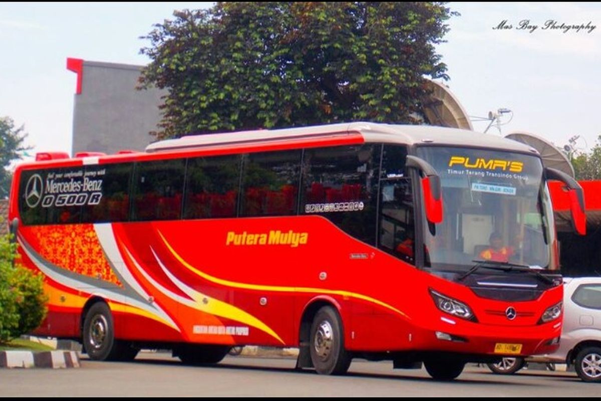 Bus AKAP Maxibus XHD PO Putera Mulya