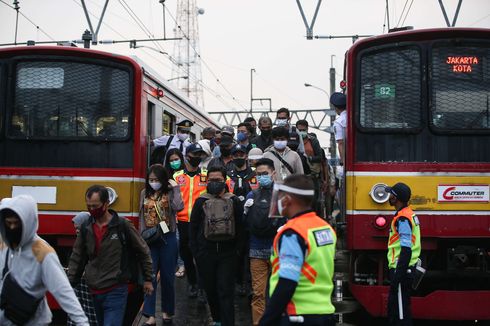 Kerja di Jakarta, 2 Penumpang KRL di Stasiun Bogor Positif Covid-19