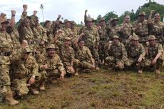 Ini Foto-foto 23 Gubernur Saat Ikuti Latihan Militer di Natuna