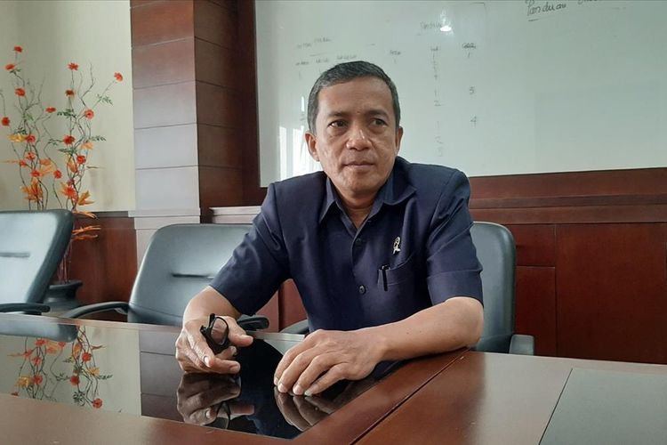 Humas Pegadilan Agama Gunungkidul, Barwanto Saat Ditemui di Kantor Pengadilan Agama Gunungkidul Senin (15/7/2019)