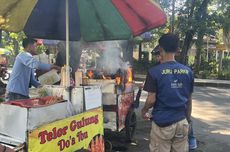 Gerobak Tukang Gorengan Terbakar di Taman Heulang Bogor, Kerugian hingga Rp 300.000