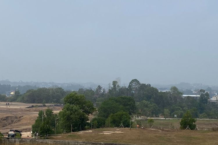 Diselimuti Asap Kiriman, Kualitas Udara di Balikpapan dan IKN Masuk Kategori Tidak Sehat