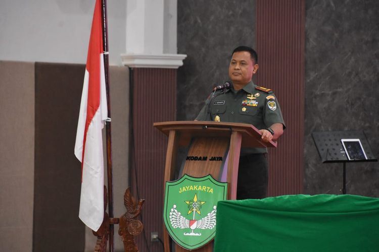 Pangdam Jaya Mayjen TNI Untung Budiharto, adakan acara ngopi bareng bersama keluarga besar TNI,  Rabu (25/5/2022)