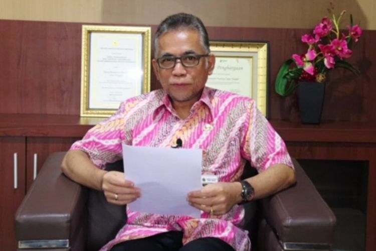 Kepala Dinas Kesehatan Jawa Tengah Yulianto Prabowo melalui video siaran pers.