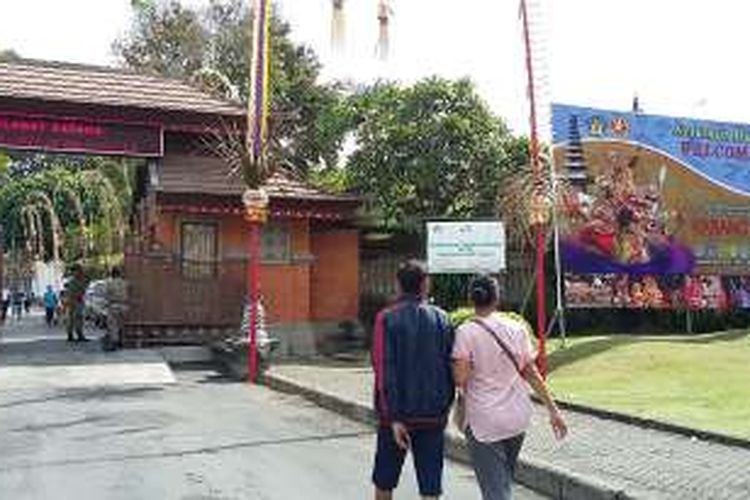 Taman Budaya Bali di Jalan Nusa Indah Depasar, tempat berlangsungnya Pesta Kesenian Bali (PKB) ke-38. PKB berlangsung 11 Juni hingga 9 Juli 2016. 