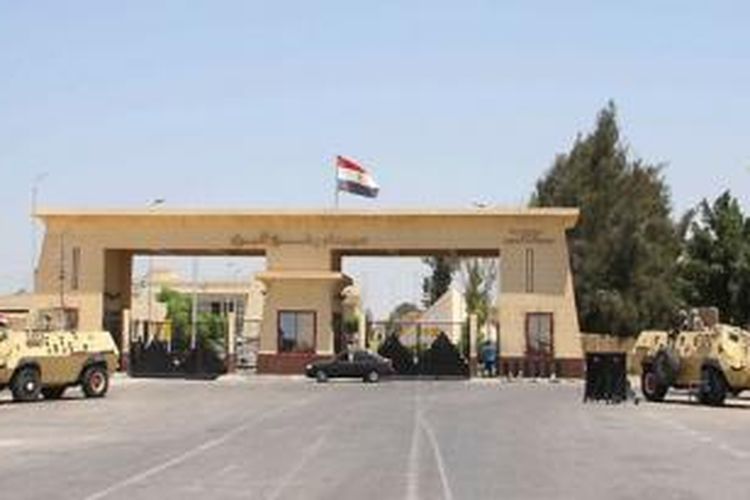 Pintu perbatasan Rafah adalah satu-satunya penghubung antara Mesir dan Jalur Gaza.