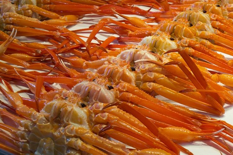 Kepiting salju Pohang, Gyeongsang Utara, Korea Selatan DOK. Shutterstock/snowflake110