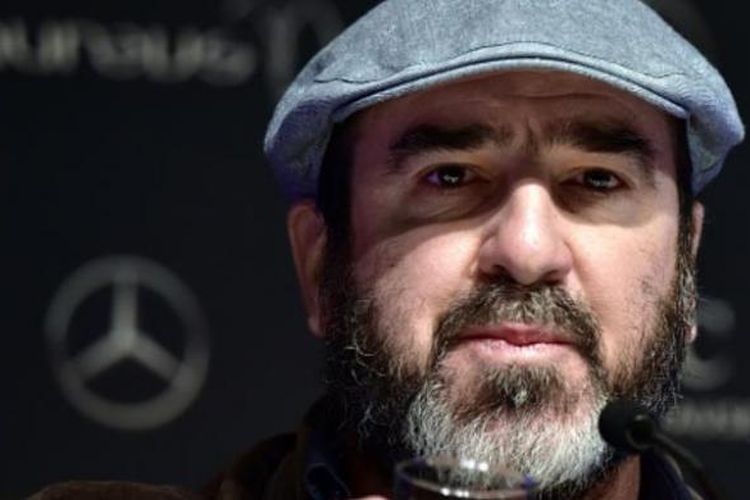 Mantan pemain tim nasional Perancis, Eric Cantona.