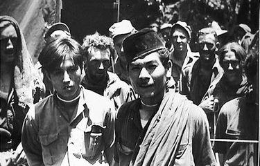 Yang Chil Seong alias Komarudin, sesaat setelah ditangkap Belanda.