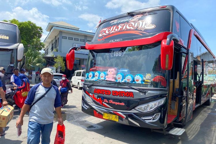 Bus di Terminal Tanjung Priok, Jakarta Utara akan diservis total menjelang Natal 2022 dan Tahun Baru 2023. 