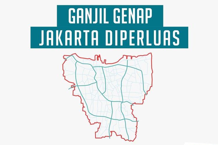 Ganjil Genap Jakarta Diperluas mulai 6 Juni 2022