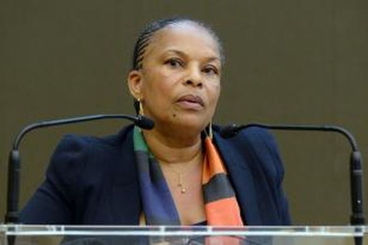 Menteri Kehakiman Perancis, Christine Taubira.