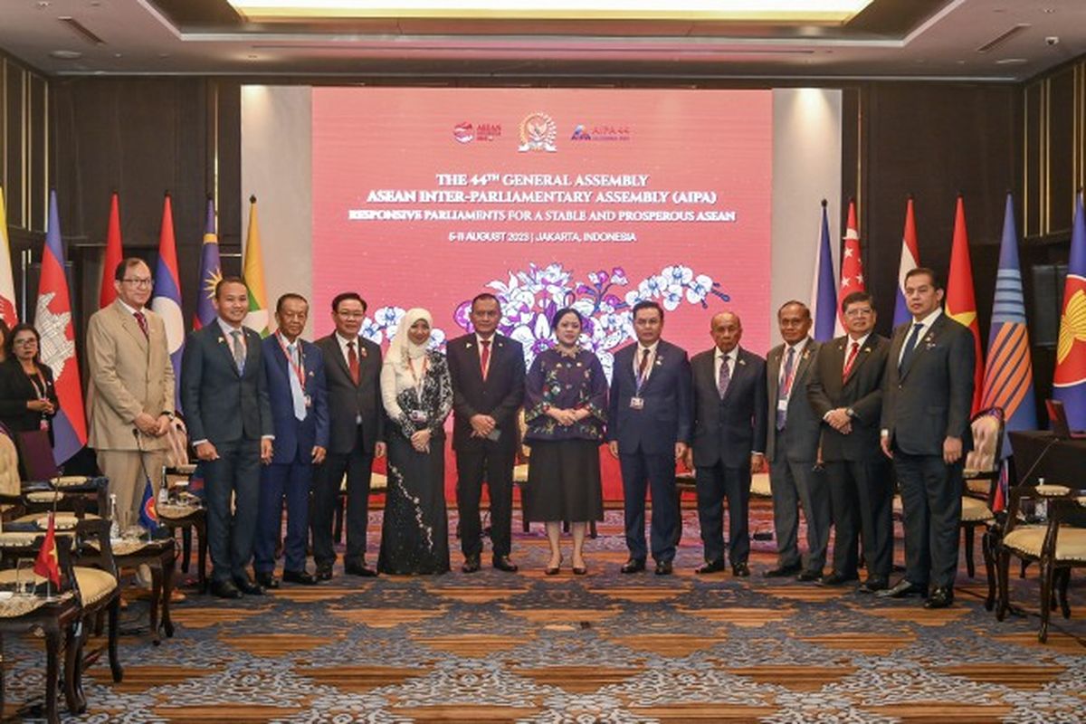 Sidang Umum ke-44 AIPA di Jakarta pada 5-11 Agustus 2023.