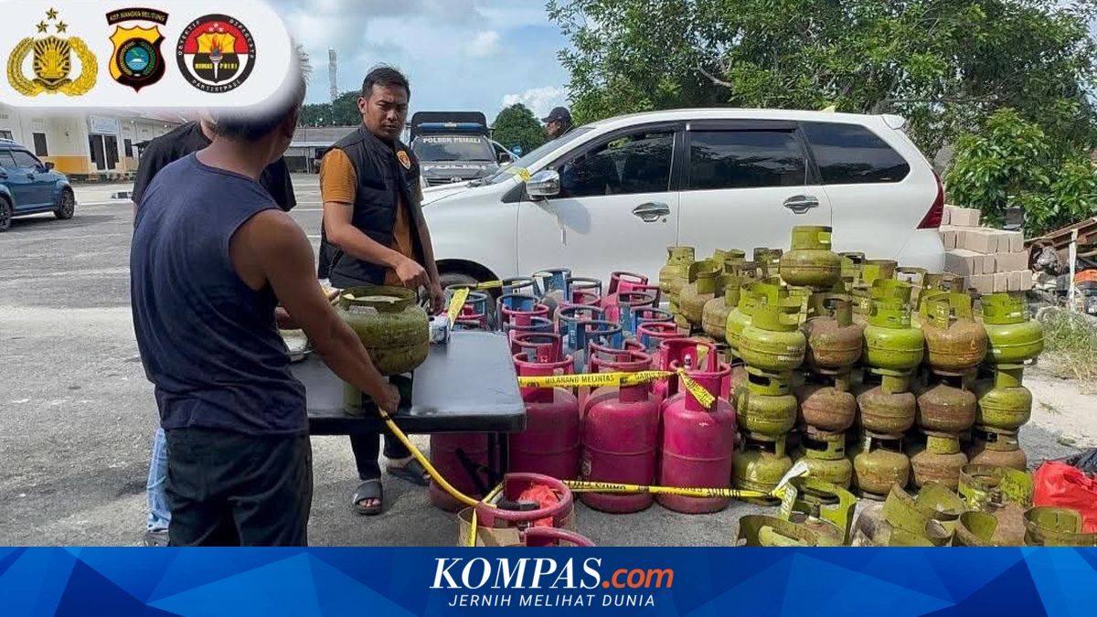 Polisi Bongkar Pengoplosan Elpiji Subsidi di Bangka, Pelaku Raup Rp 100.000 Per Tabung