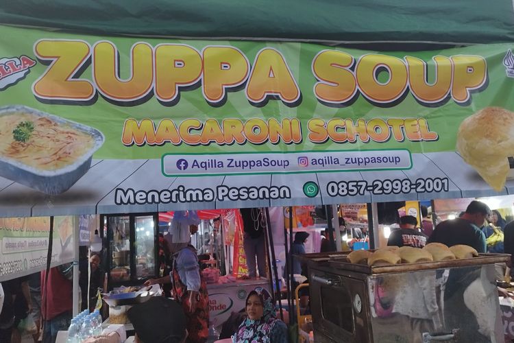 Foto tenant Aqilla Zuppa Sup di Rindam IV Diponegoro Magelang