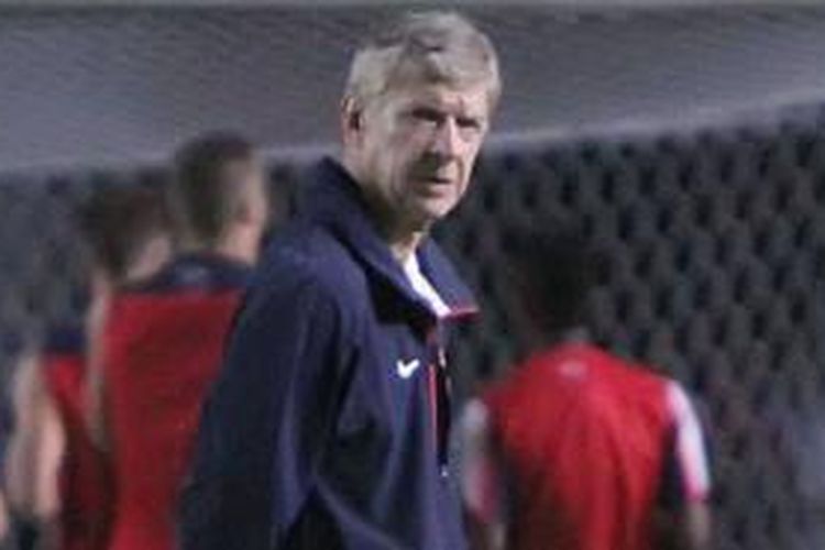 Manajer Arsenal, Arsene Wenger.