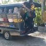 Lansia dari Desa-desa di Kulon Progo Dijemput Polisi untuk Divaksin