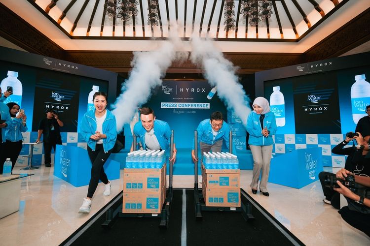 Perkuat Ekosistem Fitnes di Indonesia, ION WATER Dukung AirAsia HYROX Jakarta 