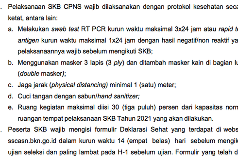 BKN Umumkan Jadwal SKB CPNS 2021 Dimulai 15 November, Ini Ketentuannya