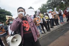 Gelar Aksi Solidaritas, Jurnalis Surabaya Desak Penganiaya Wartawan Tempo Ditangkap