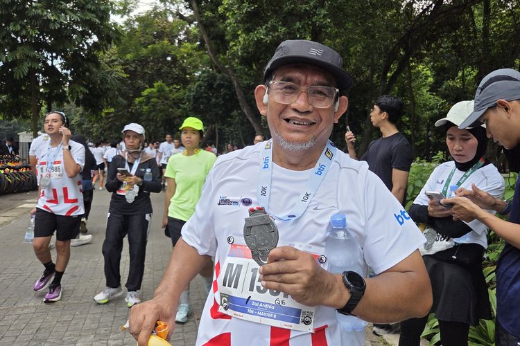 Pelari Lansia di Garis Finish BTN Jakim 2026, 