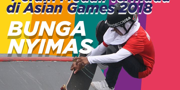 Peraih medali termuda Asian Games 2018, Bunga Nyimas