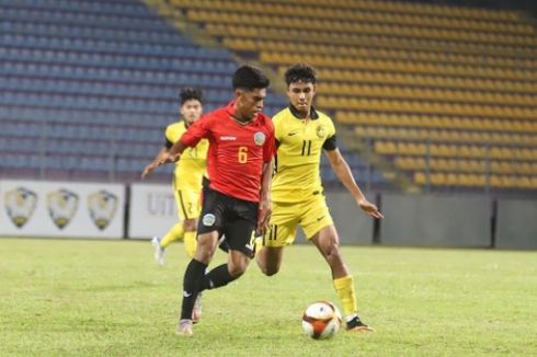 Jelang SEA Games 2021, Timnas Malaysia Keok 1-2 dari Timor Leste
