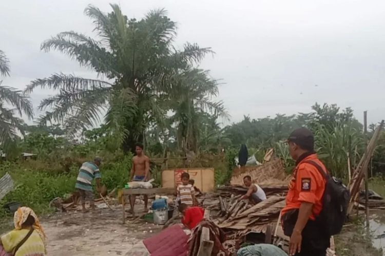 521 Warga Asahan Terdampak Banjir, Deli Serdang Juga Dihantam Puting Beliung