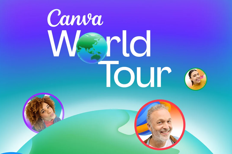 Canva menggelar acara keliling dunia alias Canva World Tour pada Oktober ini. Acara yang berlangsung secara global (di lebih dari 40 kota, 30 negara, dan 5 benua) ini pun turut mampir ke Indonesia, khususnya di Jakarta dan Makassar.
