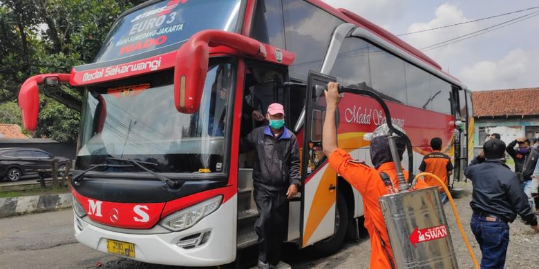 Cegah Covid 19 Ini Sop Gunakan Transportasi Darat