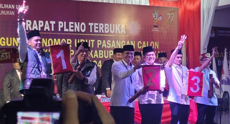 Nomor Urut dan Profil Tiga Paslon Bupati Nunukan dalam Pilkada 2024